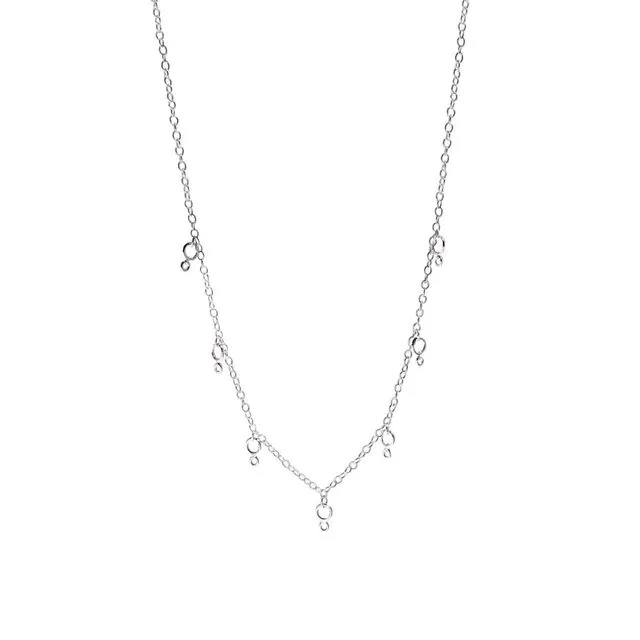 Droplet Necklace Sterling Silver