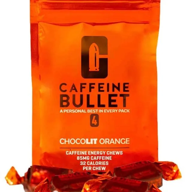 Caffeine Bullet Chocolate Orange Energy Chews