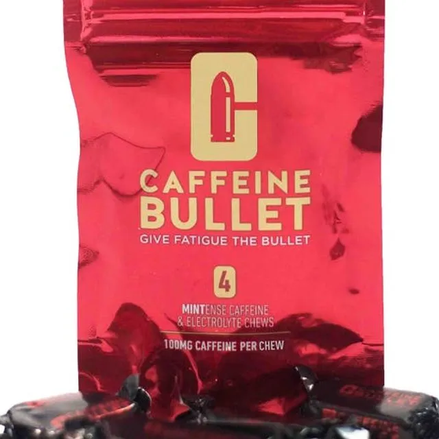Caffeine Bullet Mint Energy Chew Packet