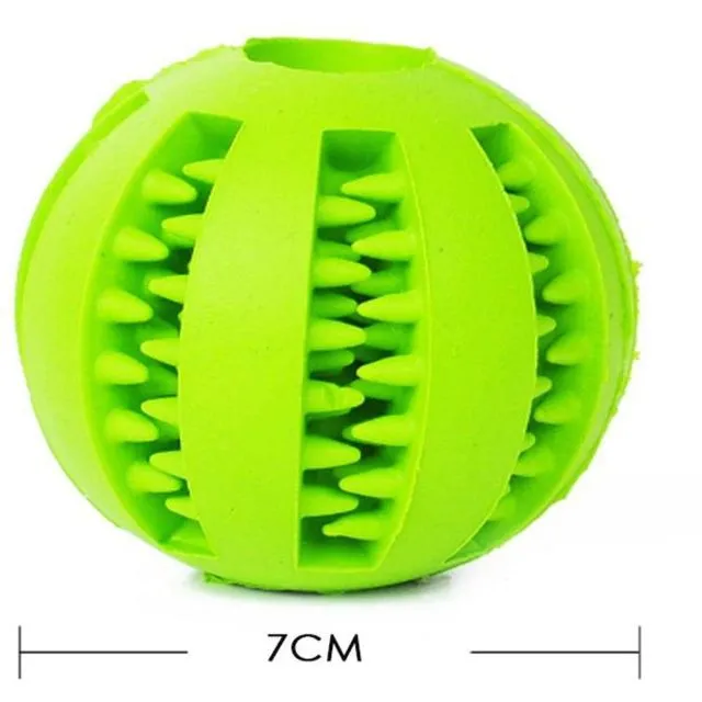 Funny Interactive Elasticity Ball Dog Chew Toy - Green