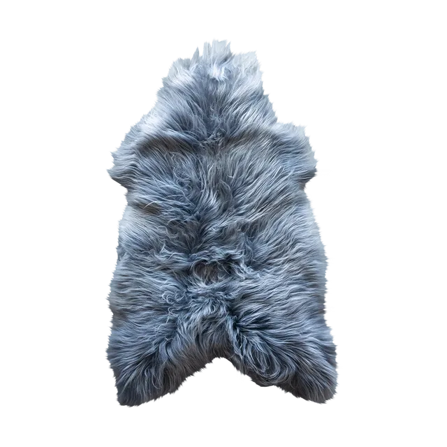 Pomeranian Dyed Icelandic Brisa Sheepskin Grey