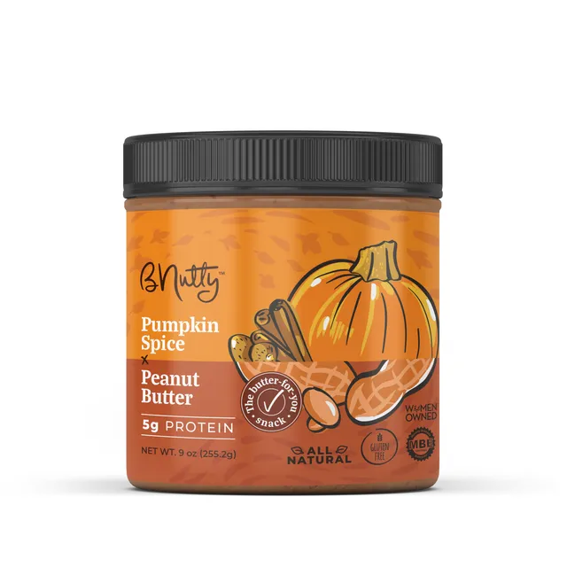 BNutty- Pumpkin Spice- Case of 6- 9oz