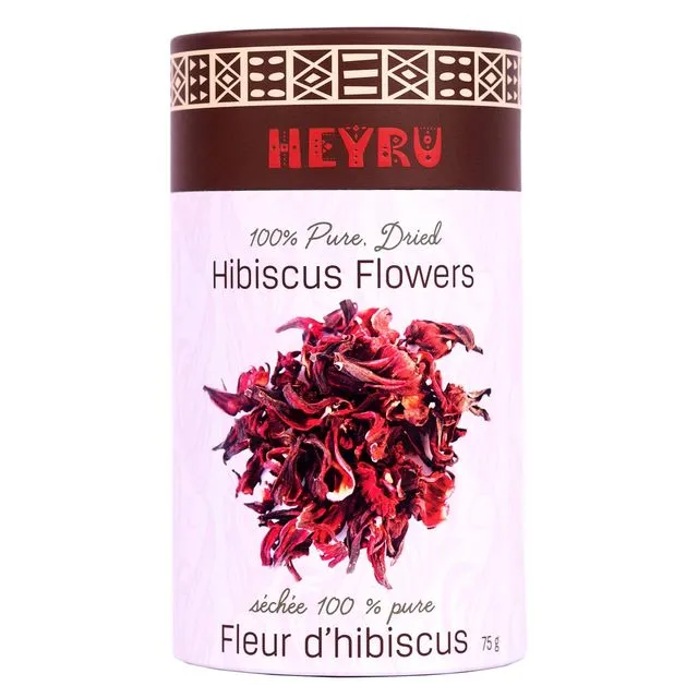 Hibiscus Flower Whole Leaves 75 g (Case of 12)