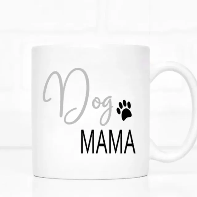 Grey Dog Mama Mug