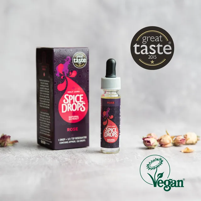 Rose Natural Extract, Spice Drops, Award Winning, Vegan