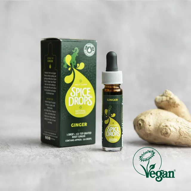 Ginger Natural Extract, Spice Drops, Essential Oil, Vegan