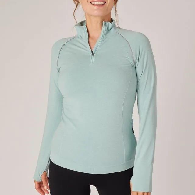 Chase The Day Long Sleeve Top, Mint