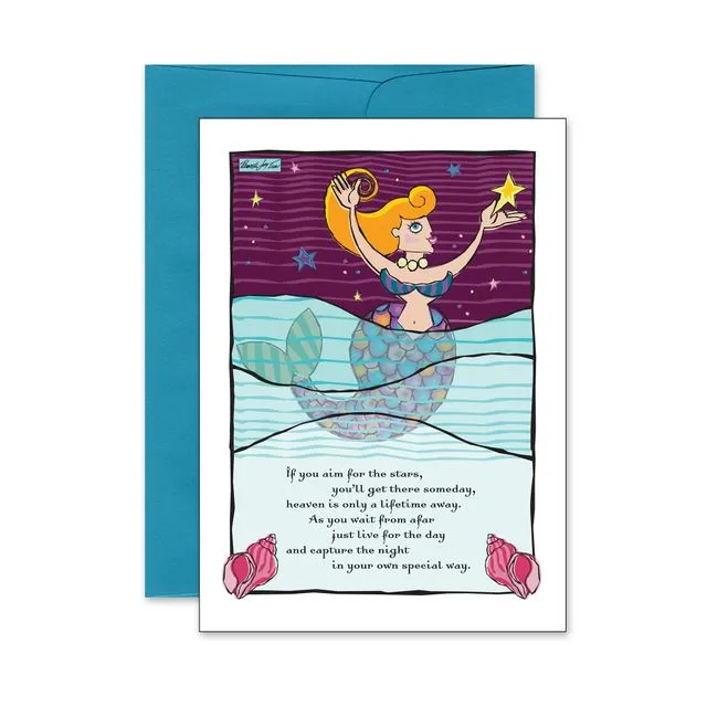 Birthday Card-Aim For The Stars (Pack of 6)