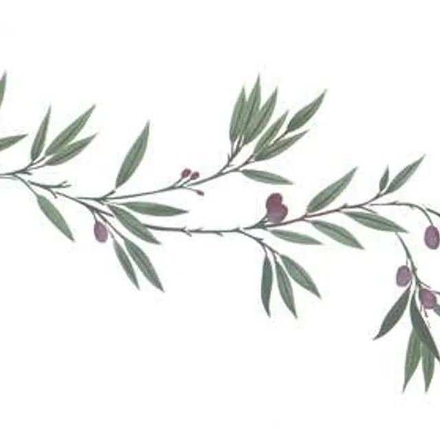 Olives of Provence Wall Stencil