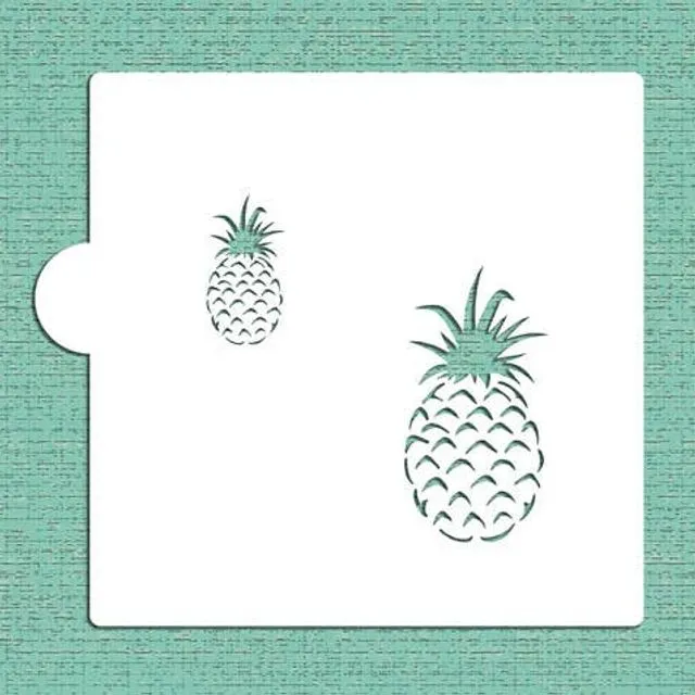 Pineapple Cookie and Craft Stencil