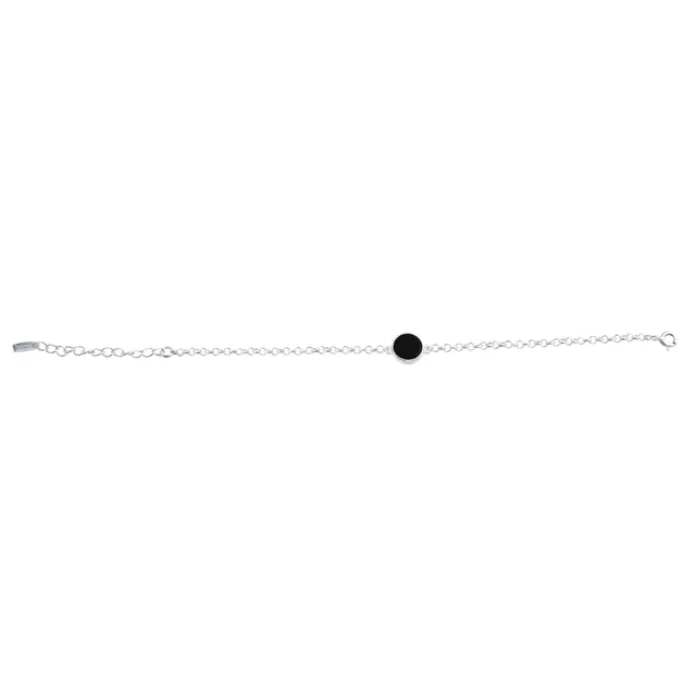 Bracelet Nashoba - Argent 925 - Onyx noir