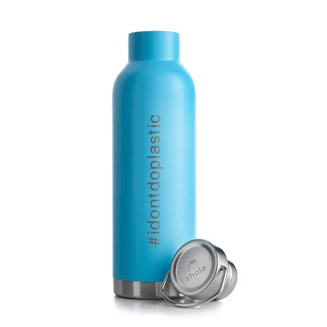 600ml Vacuum Insulated Bottle Aqua