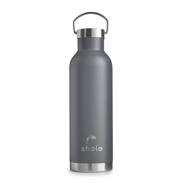 600ml Vacuum Insulated Bottle Grey