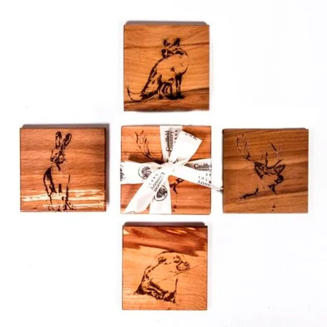The Native Collection Coasters ( Set of 4)