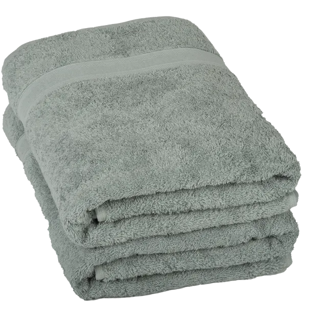 Set of 2 Bathroom Towels (Jade)
