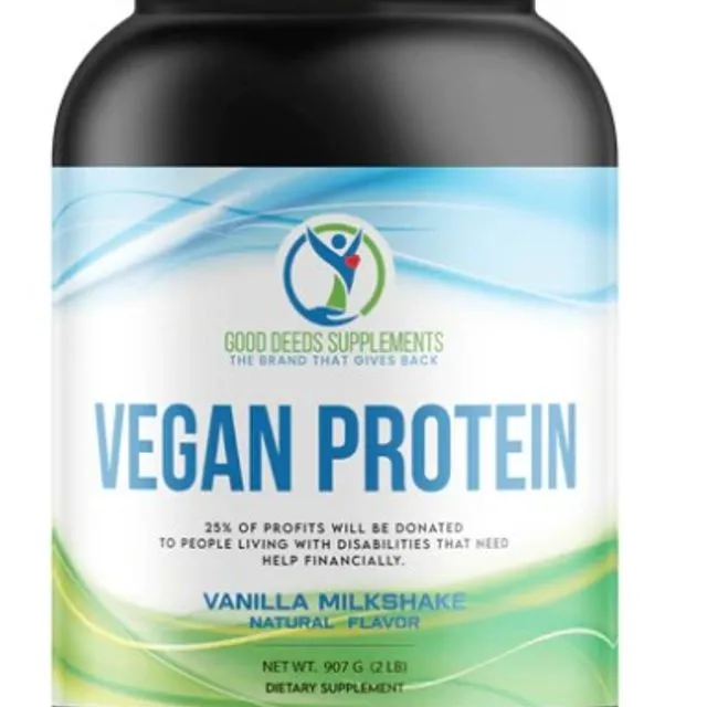 2lb Vegan Protein Vanilla – 28 servings