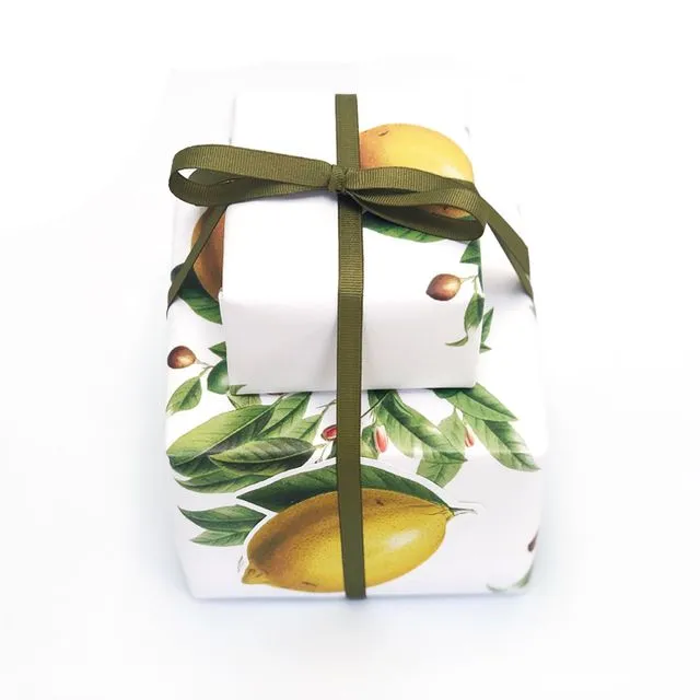 Vintage Lemon Gift Wrap