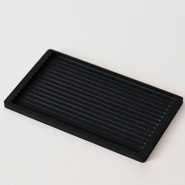 Hirake Handcrafted Sustainable Box Tray - Black