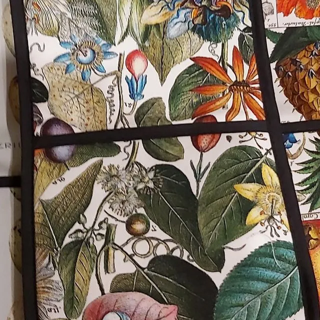 Oven Gloves Passionflower Antique Botanical Print Design