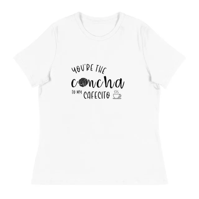 "You're the Concha to my Caffecito" T-Shirt White