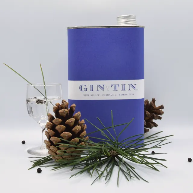 Blue Spruce, Cardamom & Lemon Peel – No.18 50cl Tin (Case of 6)
