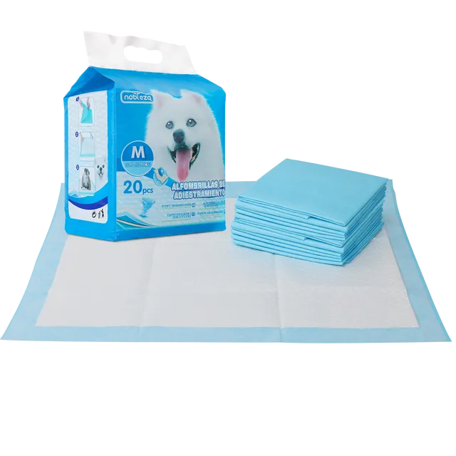 Pet Pad L60*W60Cm White&Blue 20Pcs/Bag