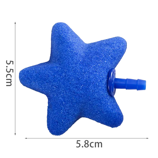 Star Airstone L5.8*W5.5Cm Blue