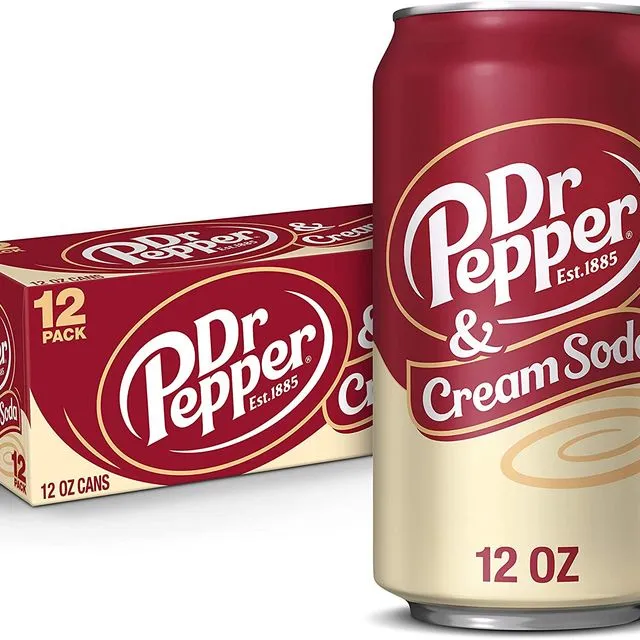 Dr Pepper Cream Soda USA Drink