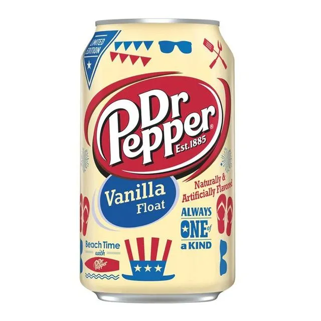 Dr Pepper Vanilla Float USA Drink