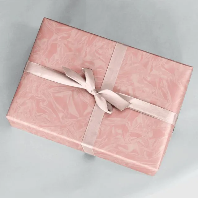 Pink Pearlescent Gift Wrap