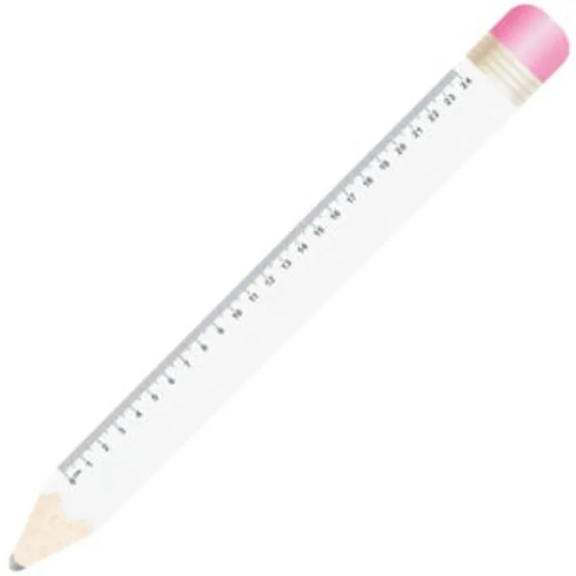 Sharpy 24 24 Cm Ruler  Pencil