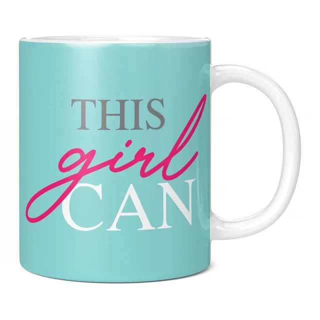 This Girl Can, Inspirational Mug for Women, Motivational Mug