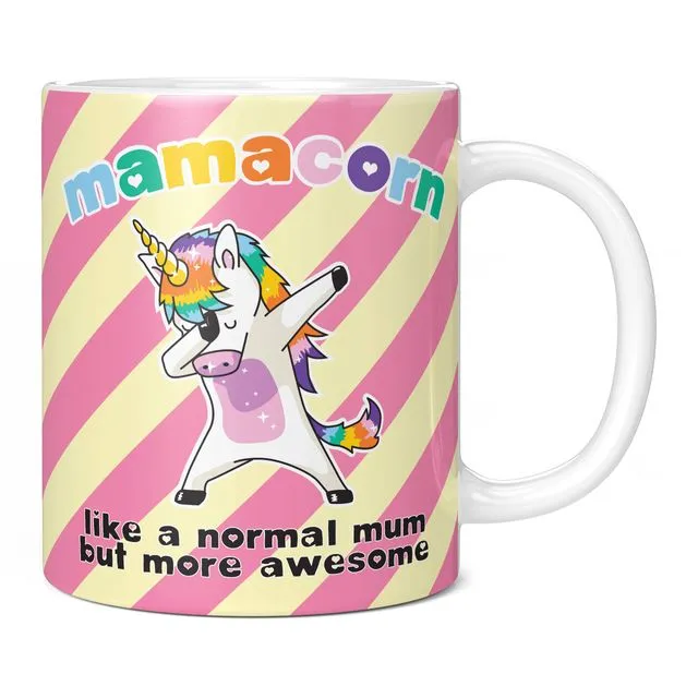 Mamacorn Funny Novelty Mug, Birthday Gift Idea for Mum