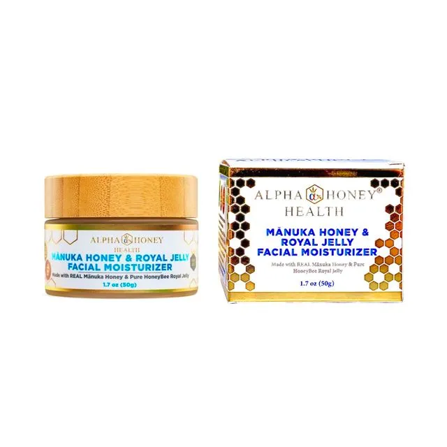 Manuka Honey and Royal Jelly Face Cream Serum Moisturizer