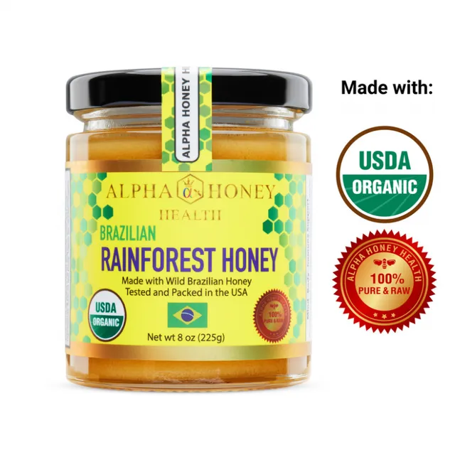 USDA Organic Rainforest Honey