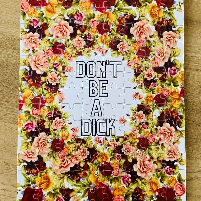 DON’T BE A DICK 120 Piece Jigsaw