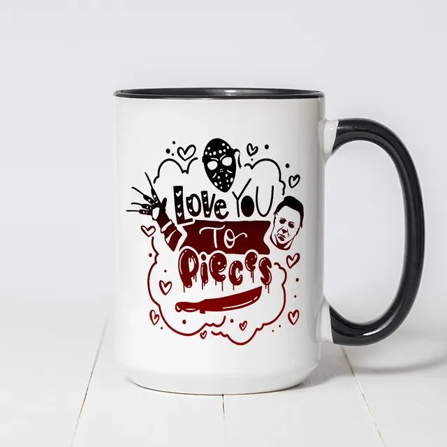I Love You To Pieces Coffee Mug