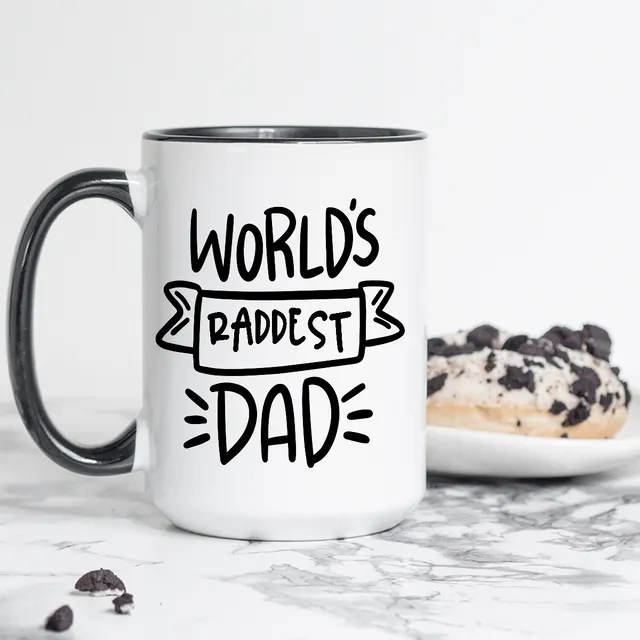 World's Raddest Dad Coffee Mug