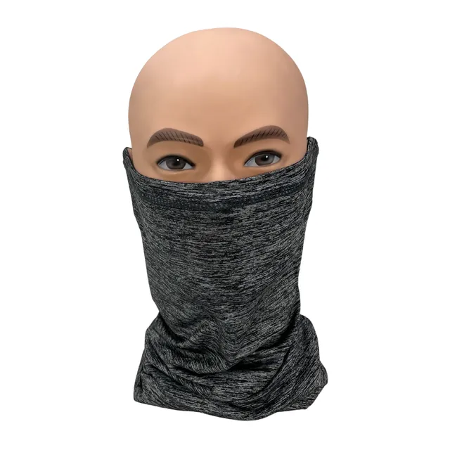 Premium Sports Neck Gaiter Face Mask for Outdoor Activities Grey