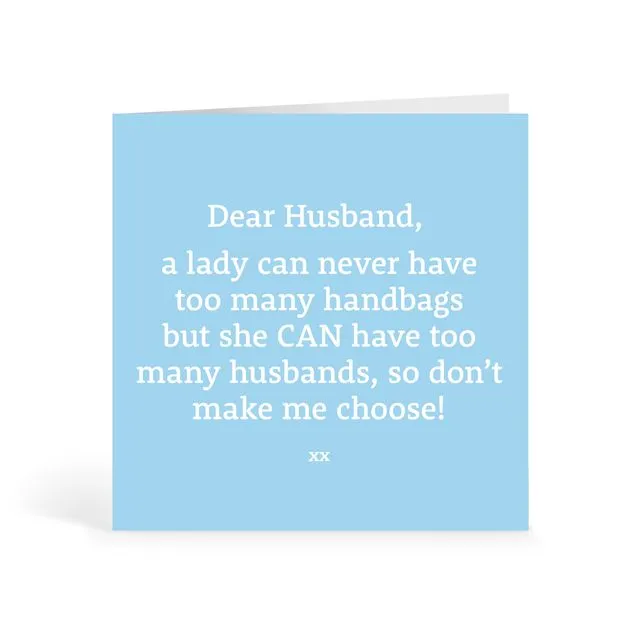 Colourful Kardz - Dear Husband