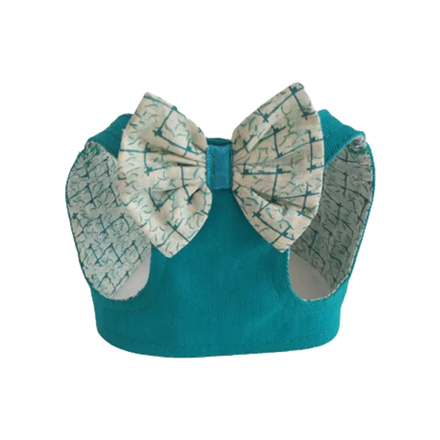 Bow Turquoise Harness