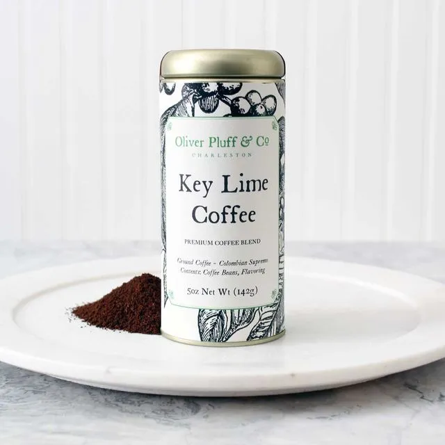 Key Lime Ground Coffee - Signature Coffee Tin