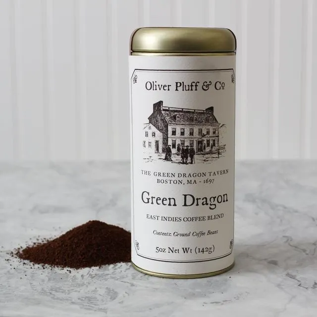 Green Dragon Coffee Blend Tin