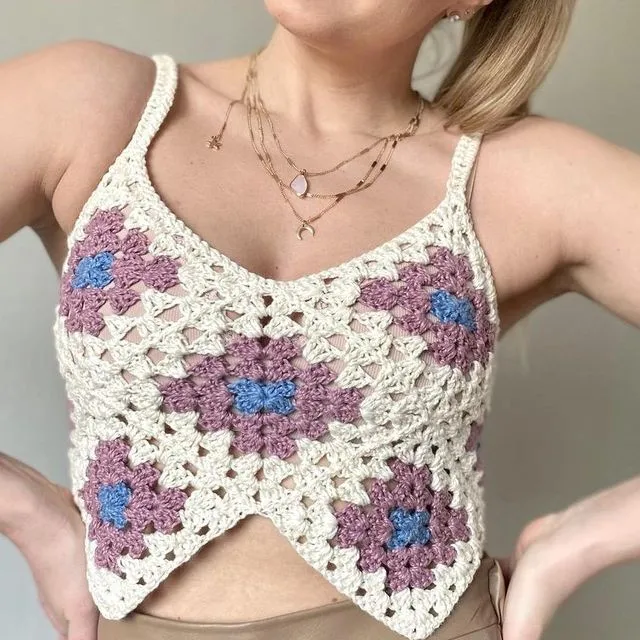 Leila Crochet Top