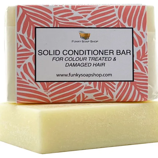 Solid Conditioner Bar For Colour Treated & Damaged Hair, 1 Bar of 95g