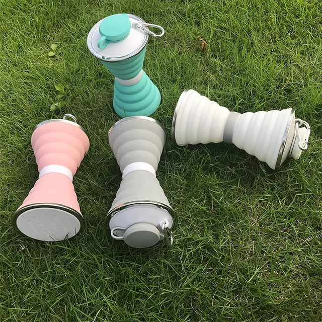 Silicone Leak Proof Collapsible Water Bottle