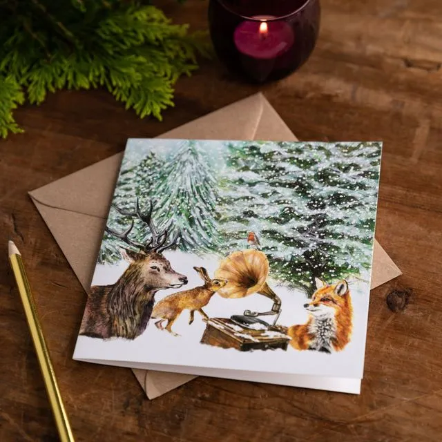 Christmas Card - Forest Animals