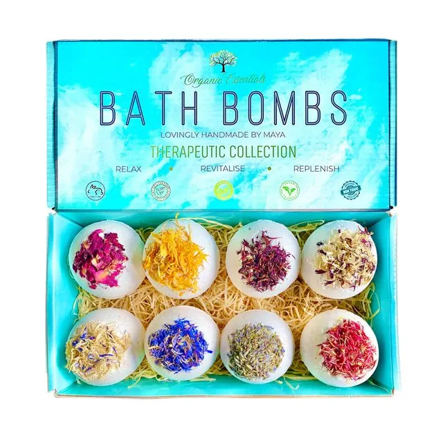 Luxury Therapeutic 'Purity' Bath Bomb Gift Set