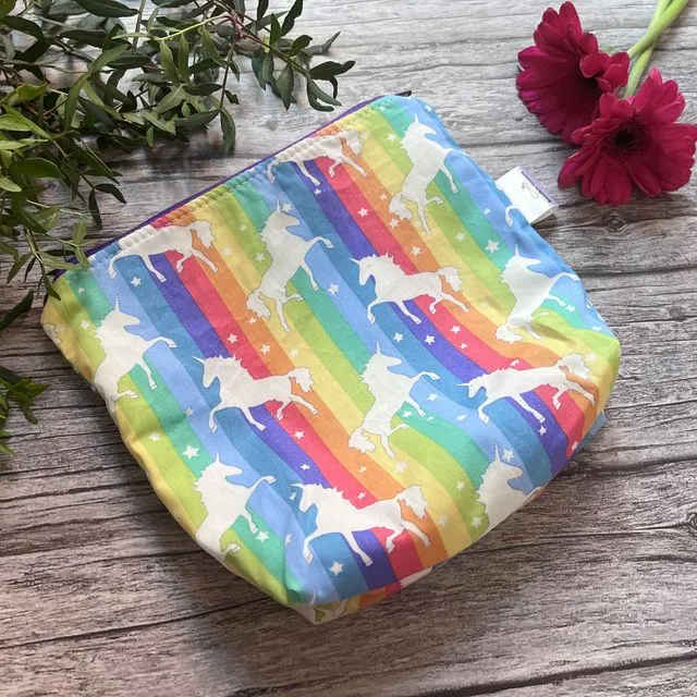 Rainbow Unicorn Sandwich Bag