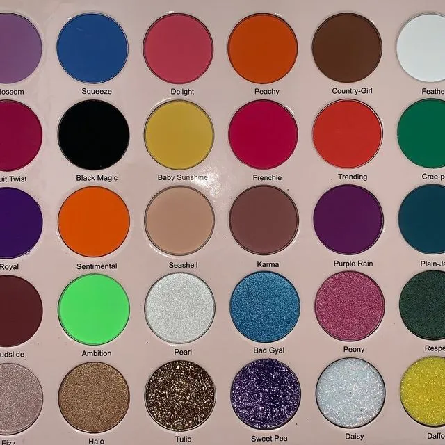 The Sienna Palette 30 Colour Eyeshadow Palette by Heather Lou Cosmetics®
